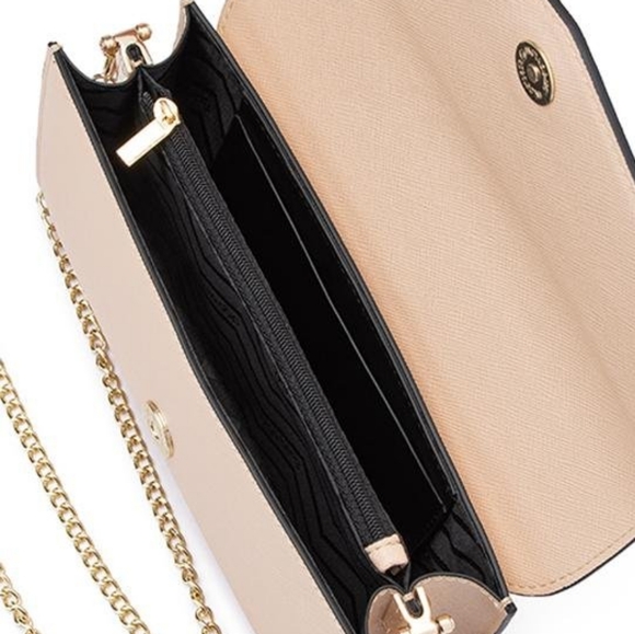 Olga Berg Nude Envelope Clutch - Picture 4 of 6